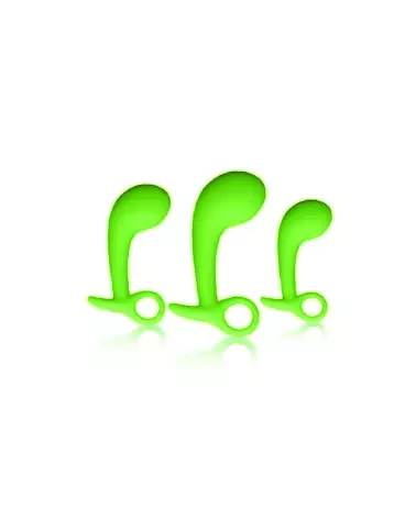Kit Prostate Ouch! Glow in the Dark - Stimulateur prostatique ergonomique-4