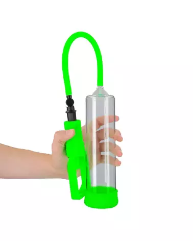Image de la pompe à pénis Comfort Beginner Glow in the Dark de Ouch! Shots-7