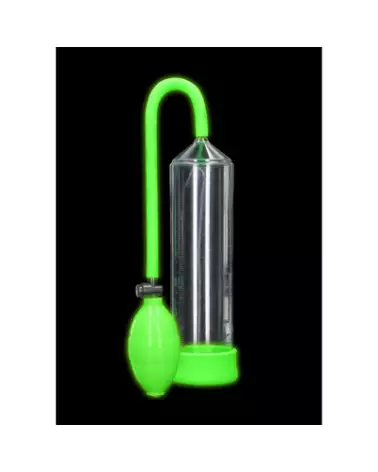 Pompe à pénis luminescente Classic de Ouch! by Shots pour performance-1