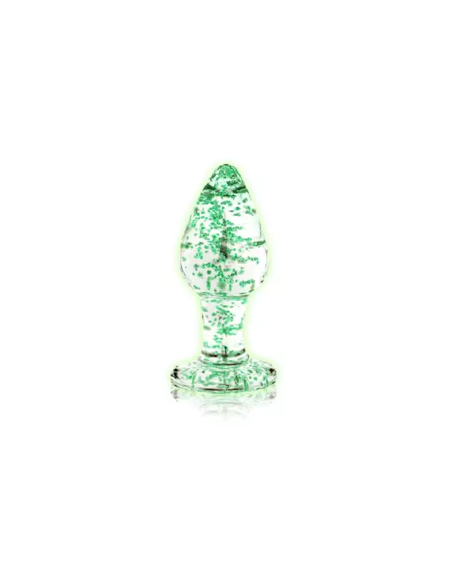 Image Glass Butt Plug Glow in the Dark Large de Ouch! by Shots-4
