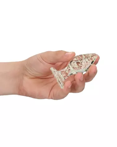 Image Plug Anal Lumineux Ouch! Shots en Verre, Taille Petite-6