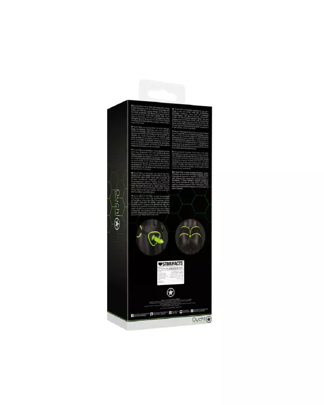 Harnais Strap-On lumineux Glow in the Dark de Ouch! by Shots-3
