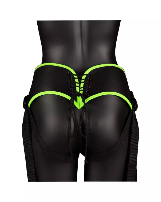 Harnais Strap-On lumineux Glow in the Dark de Ouch! by Shots-6
