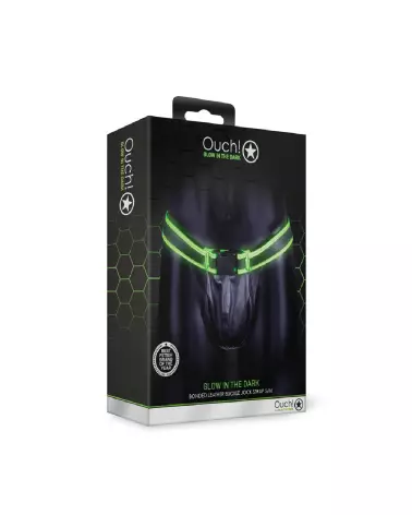 Jockstrap lumineux avec boucle Ouch! by Shots taille S/M-2