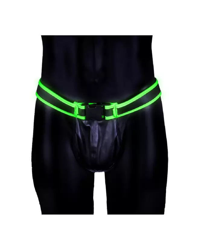 Jockstrap lumineux avec boucle Ouch! by Shots taille S/M-5