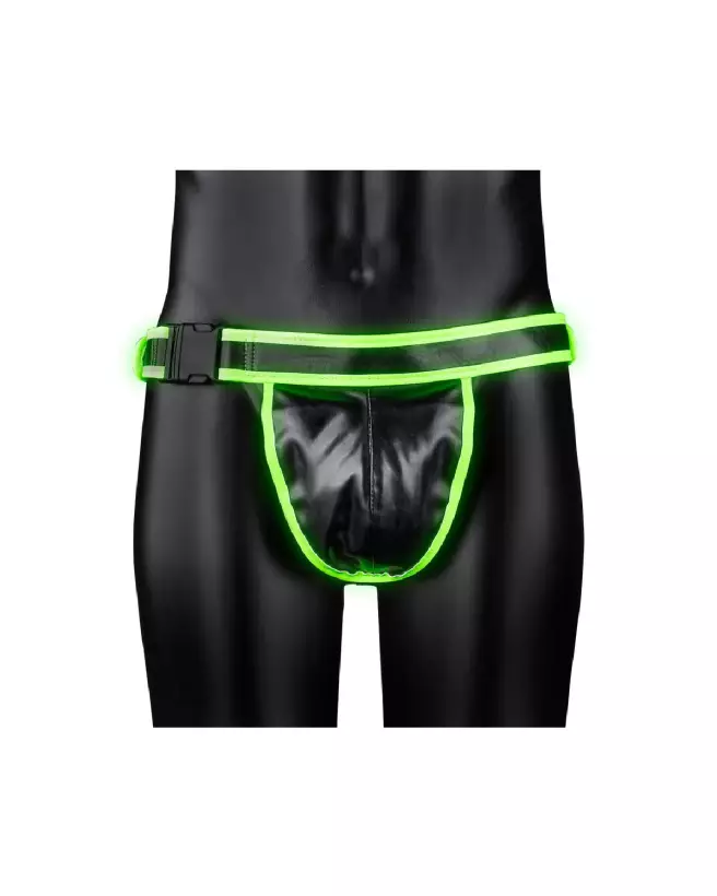 Image du Jockstrap lumineux Ouch! by Shots taille L/XL avec boucle ajustable-5