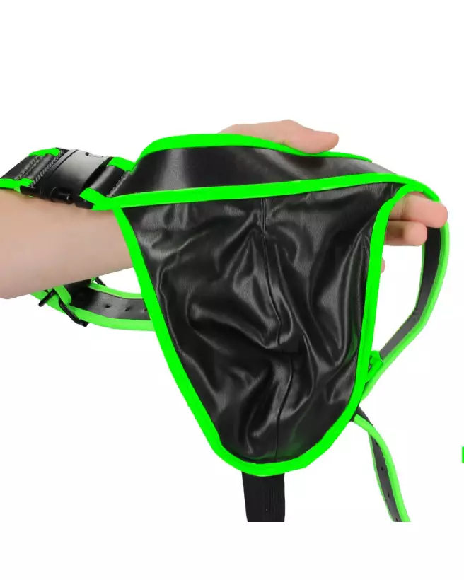 Jockstrap lumineux avec boucle Ouch! by Shots en taille S/M-7