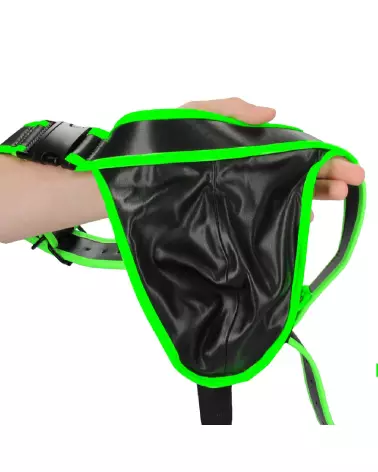 Jockstrap lumineux avec boucle Ouch! by Shots en taille S/M-7