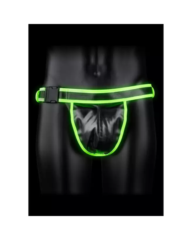 Image du Jockstrap Glow in the Dark de Ouch! by Shots taille L/XL, design lumineux et confortable-1