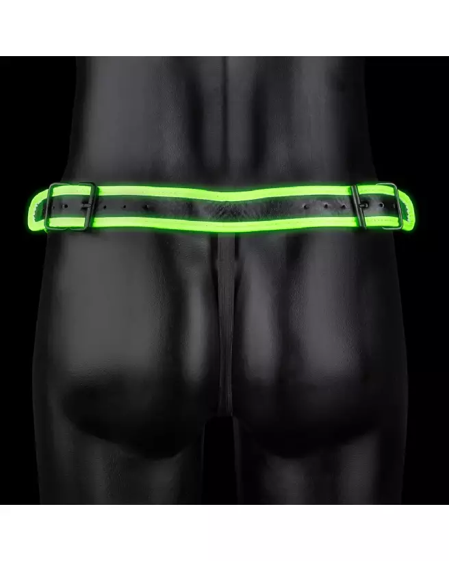 Jockstrap à rayures lumineux Ouch! by Shots en taille L/XL-4