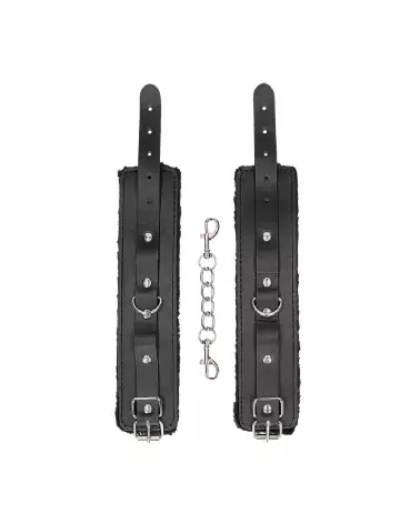 Menottes en cuir Plush Bonded de Ouch! by Shots pour BDSM-5