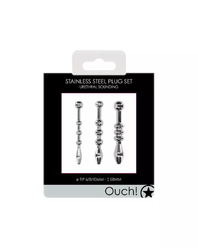Image du Metal Penis Plug Ouch! by Shots pour stimulation urétrale-2
