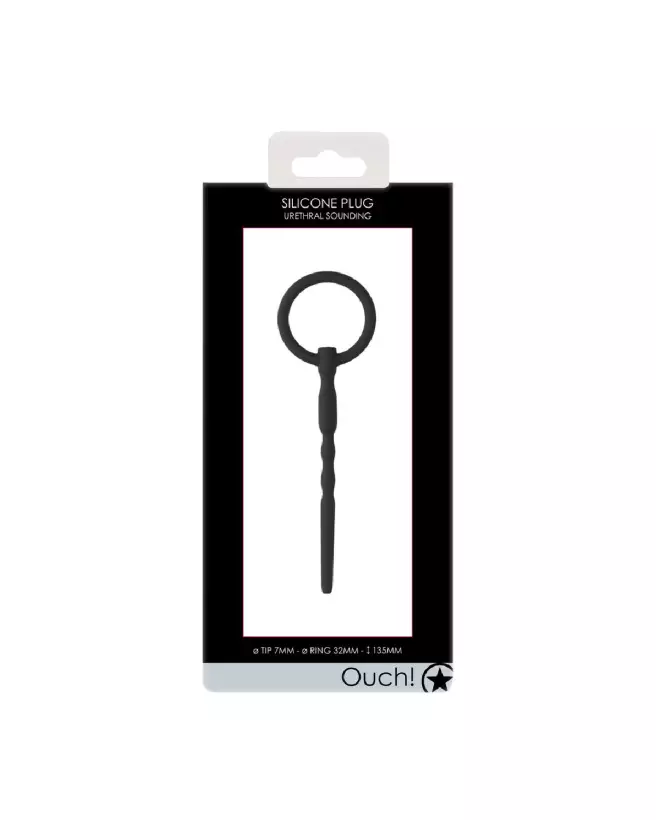 Image du Silicone Penis Plug de Ouch! by Shots pour stimulation urétrale-2