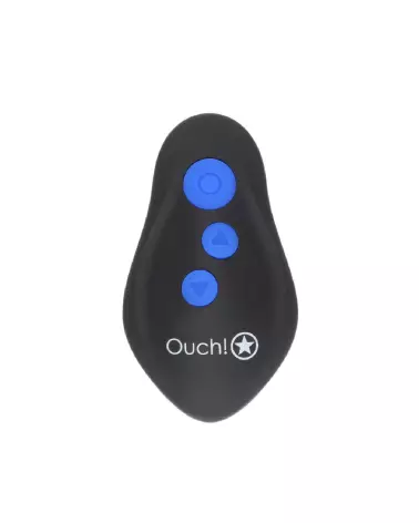 Image du E-stim Vibrating Butt Plug & Cockring de Ouch! by Shots en action, matériel de haute qualité pour electro-stimu-5