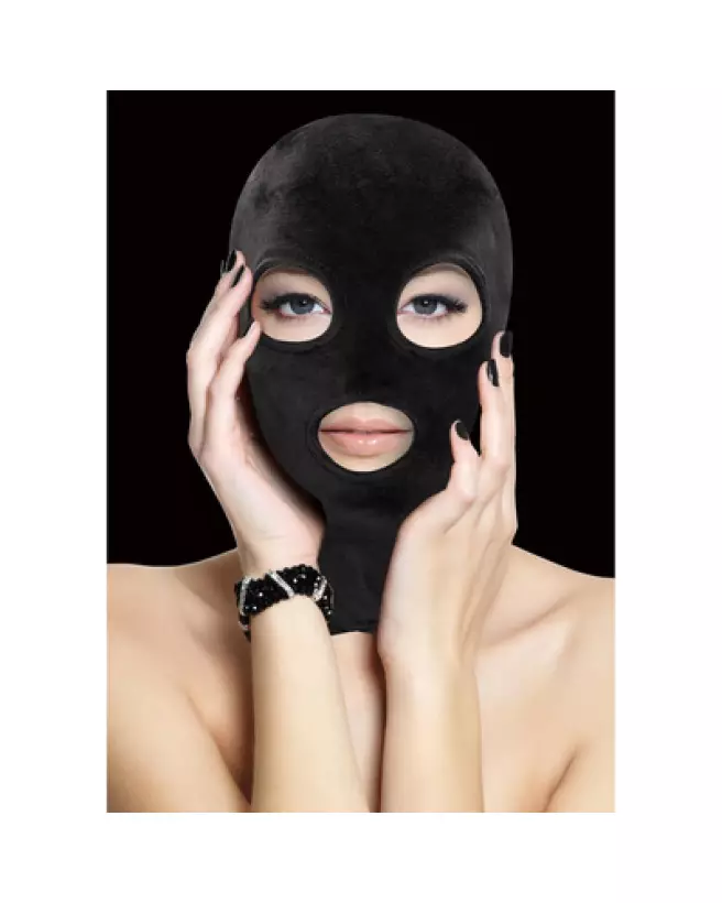 Masque Ouch! by Shots avec ouvertures pour yeux et bouche, idéal pour jeux de rôle-1