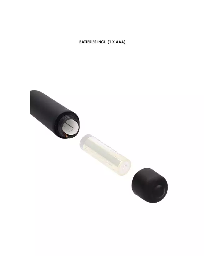 Silicone Vibrating Bullet Plug Extra Long Ouch! by Shots pour stimulation urétrale avancée-6