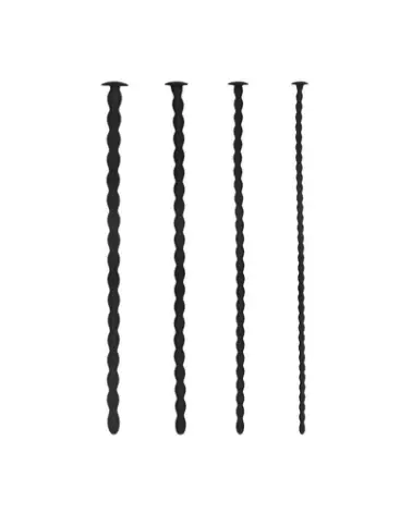 Image du Silicone Spiral Screw Plug Set de Ouch! by Shots pour tiges à urètre avancées-1