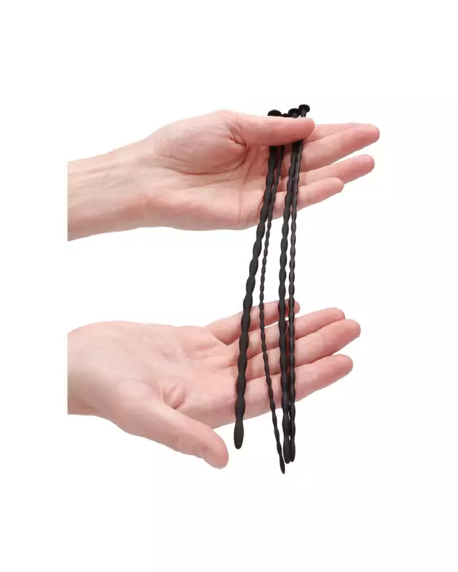Set de Plugs en Spirale Silicone Ouch! by Shots pour débutants-7