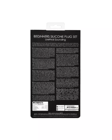 Image du Silicone Beginners Plug Set de Ouch! by Shots pour exploration urétrale-3