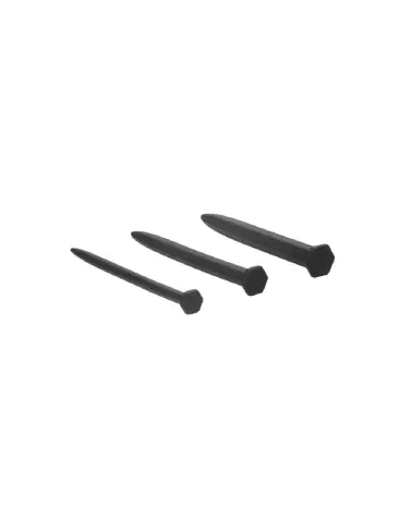 Image du Silicone Rugged Nail Plug Set d'Ouch! by Shots pour stimulation urétrale-4