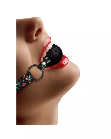 Breathable Ball Gag Ouch! by Shots pour jeux BDSM-1