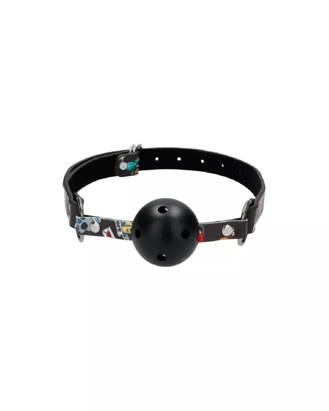 Breathable Ball Gag Ouch! by Shots pour jeux BDSM-4