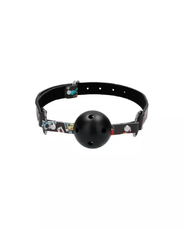 Breathable Ball Gag Ouch! by Shots pour jeux BDSM-4