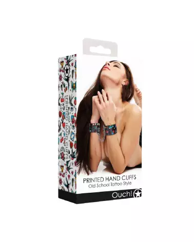 Menottes imprimées Ouch! by Shots en design unique et confortable-2