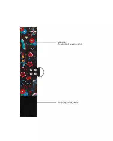 Menottes chevilles imprimées Ouch! by Shots, style unique et sécurisé-6