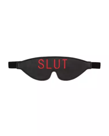 Image du masque Blindfold SLUT de Ouch! by Shots pour jeux de rôle et soumission-1