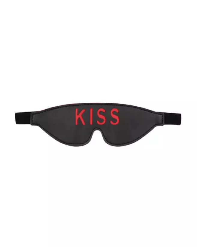 Masque Blindfold KISS de Ouch! by Shots pour jeux sensoriels et de rôle-1