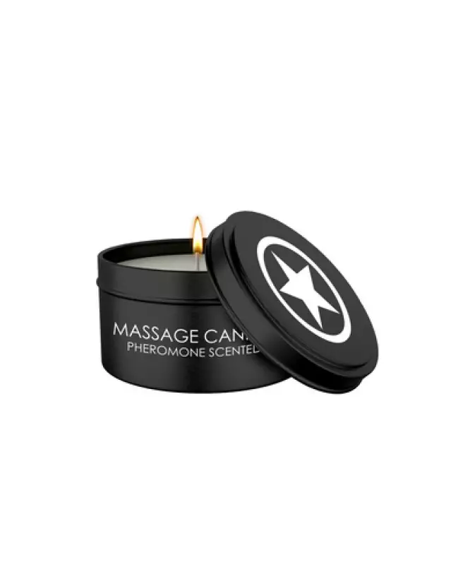Bougie de massage phéromone Ouch! by Shots pour moments intimes-1