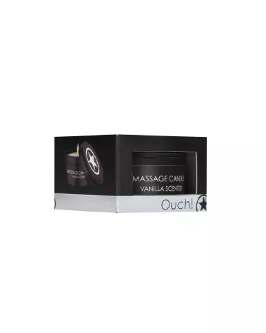 Image de la bougie de massage vanille Ouch! by Shots pour détente et aromathérapie-2