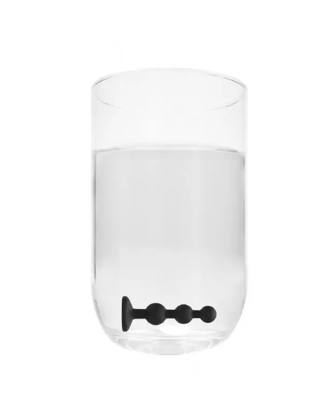 Silicone Beaded Diamond Butt Plug d'Ouch! by Shots pour stimulation anale-5