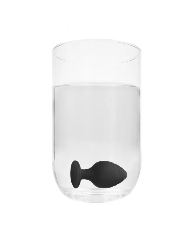 Set de Plugs Anaux Rippled Noir Ouch! by Shots pour plaisir et confort anal-5