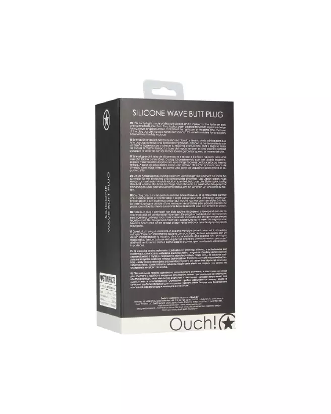 Image du Plug Anal Wave d'Ouch! by Shots - Confort et Stimulation-3