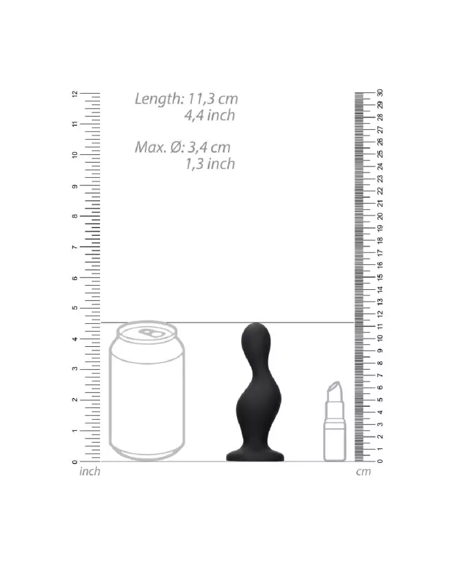 Image du Plug Anal Wave d'Ouch! by Shots - Confort et Stimulation-6