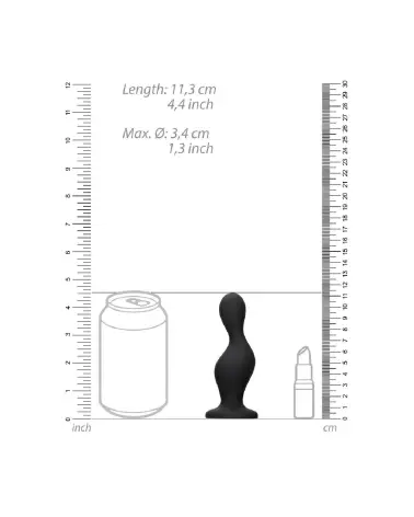 Image du Plug Anal Wave d'Ouch! by Shots - Confort et Stimulation-6