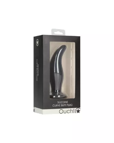 Image du Plug Anal Curve de Ouch! by Shots, confort et sécurité optimisés-2