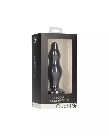 Bubble - Butt Plug de Ouch! by Shots en silicone pour plaisir anal sécurisé et intense-2