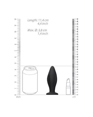 Image du Plug Anal Edgy d'Ouch! by Shots, confort et design élégant pour plaisir anal-6