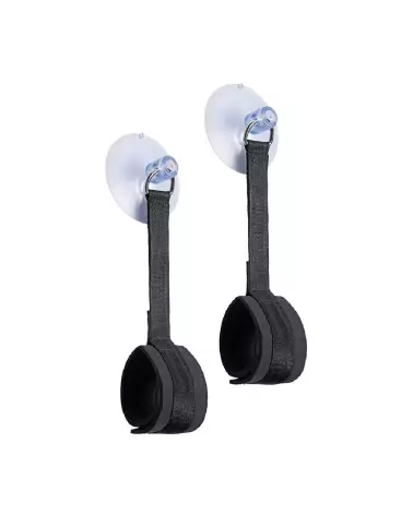 Menottes à ventouse ajustables Ouch! by Shots pour fixation sécurisée et versatile-4