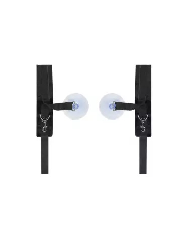 Menottes à ventouse ajustables Ouch! by Shots pour fixation sécurisée et versatile-5