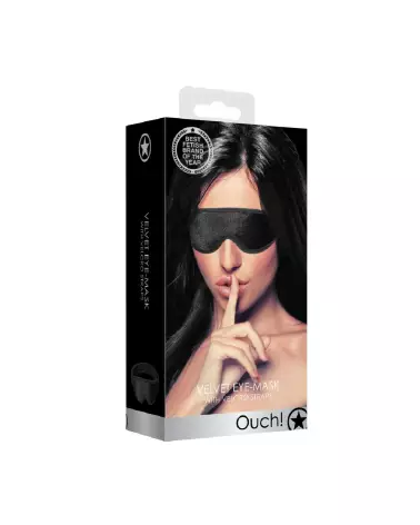 Masque ajustable pour les yeux Ouch! by Shots pour jeux BDSM-2