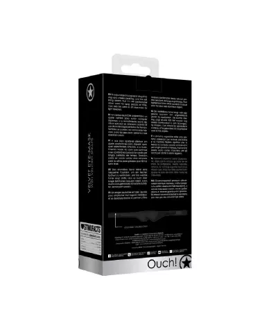 Masque ajustable pour les yeux Ouch! by Shots pour jeux BDSM-3