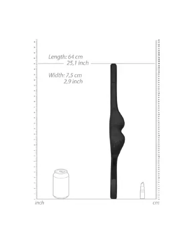 Masque ajustable pour les yeux Ouch! by Shots pour jeux BDSM-7