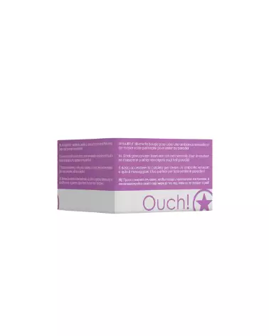 Image de la bougie de massage Mischievous Purple de Ouch! by Shots, idéale pour détente et ambiance romantique-3