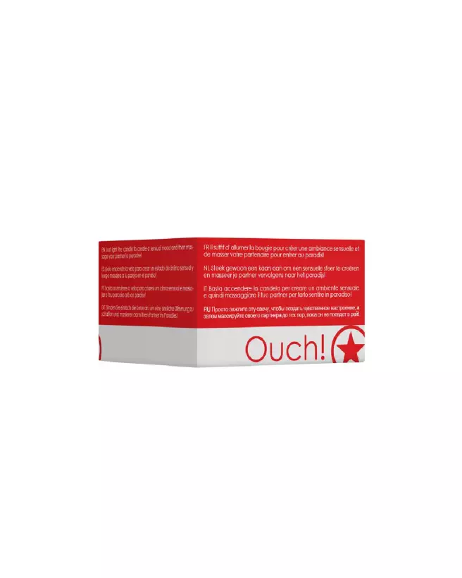 Image de la bougie de massage Sinful rouge Ouch! by Shots pour ambiance relaxante et intime-3
