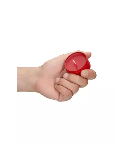 Image de la bougie de massage Sinful rouge Ouch! by Shots pour ambiance relaxante et intime-5