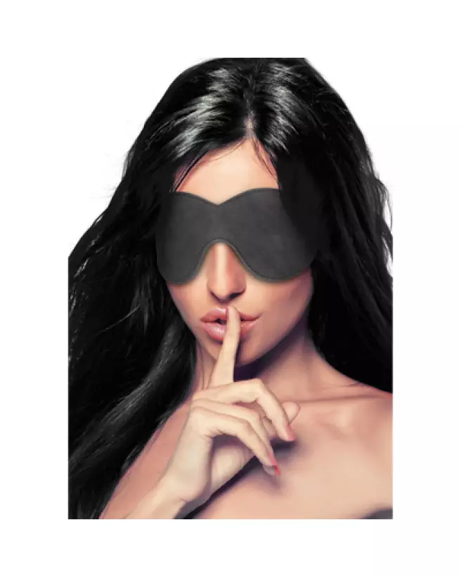 Masque pour les yeux incrusté de diamants Ouch! by Shots pour jeux sensuels et luxe-1